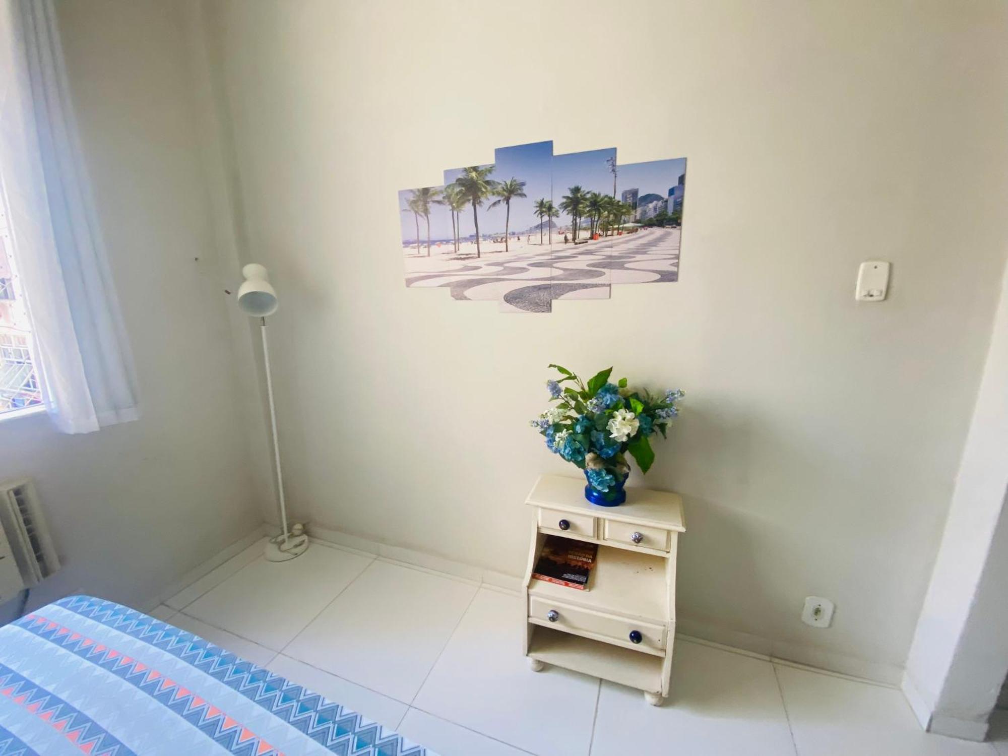 Studio Completo Na Praia De Copacabana Com Ar, Wifi, Netflix, Ate 4 Pessoas, Fundos Claro E Silencioso, Pauloangerami Pj135 Rio de Janeiro Exteriör bild
