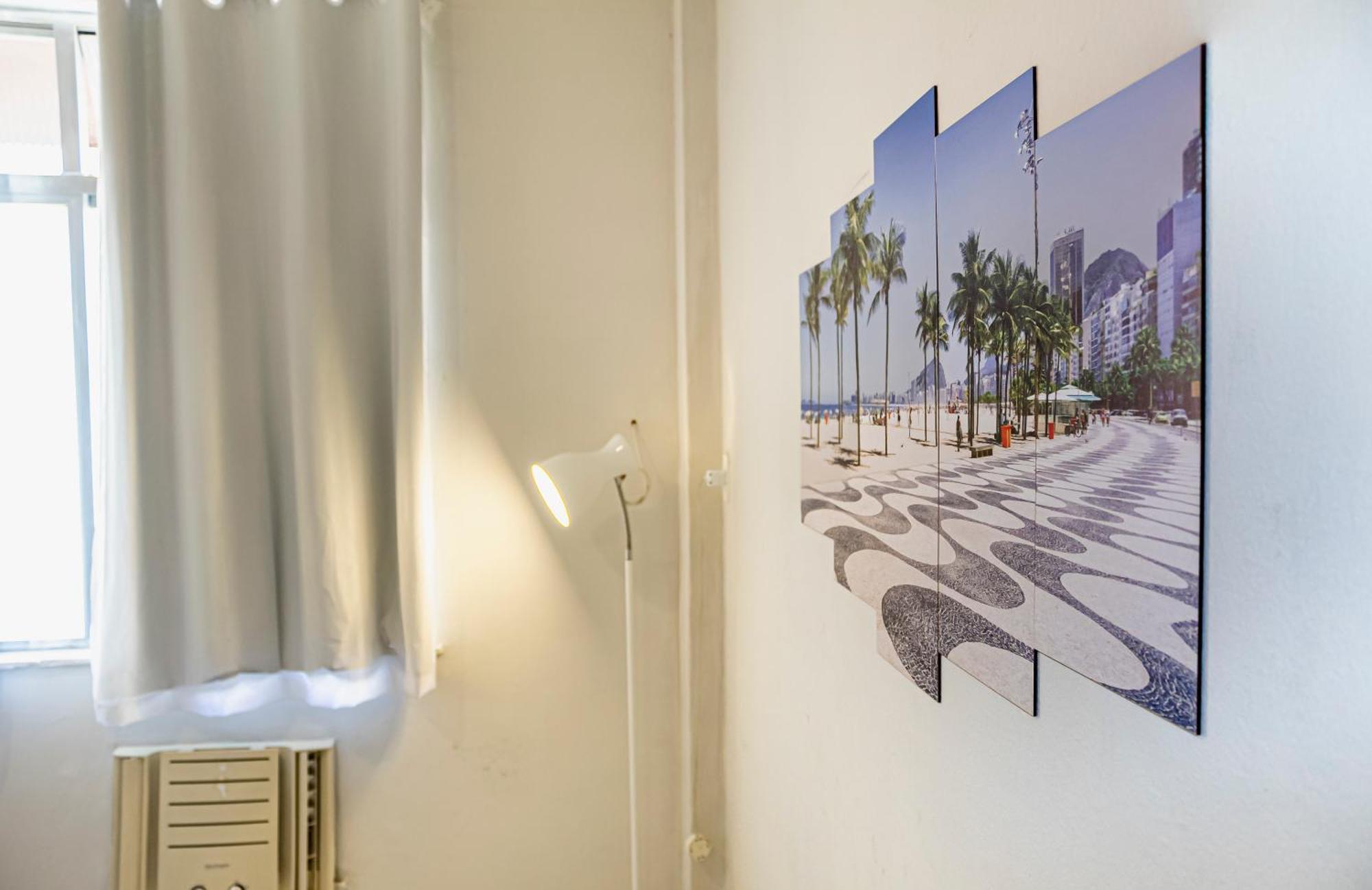 Studio Completo Na Praia De Copacabana Com Ar, Wifi, Netflix, Ate 4 Pessoas, Fundos Claro E Silencioso, Pauloangerami Pj135 Rio de Janeiro Exteriör bild